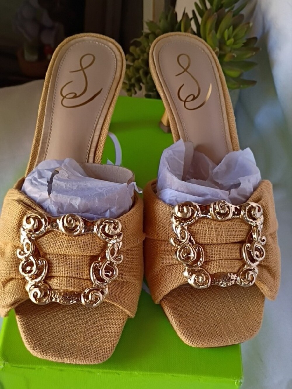 Sam Edelman Women's  Open-Toe  Heel Slide  Sandals Size 7.5 - Picture 9 of 12